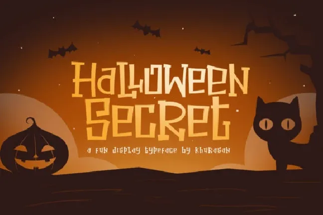 Halloween Secret font