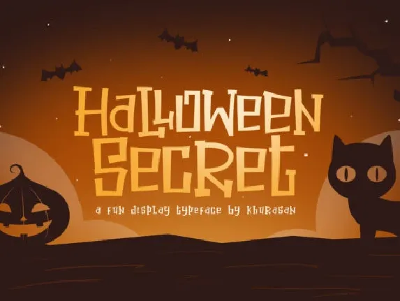 Halloween Secret font