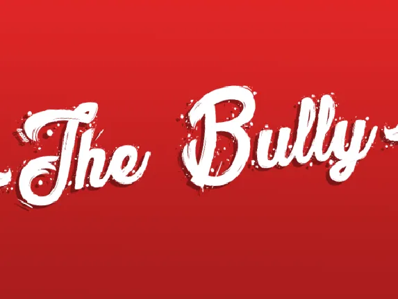 The Bully font