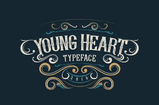 Young Heart font