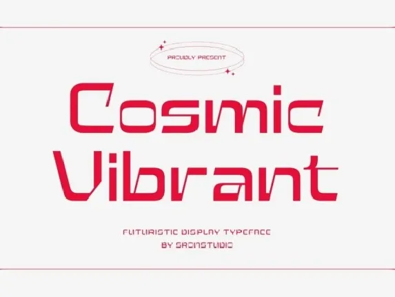 Cosmic Vibrant font