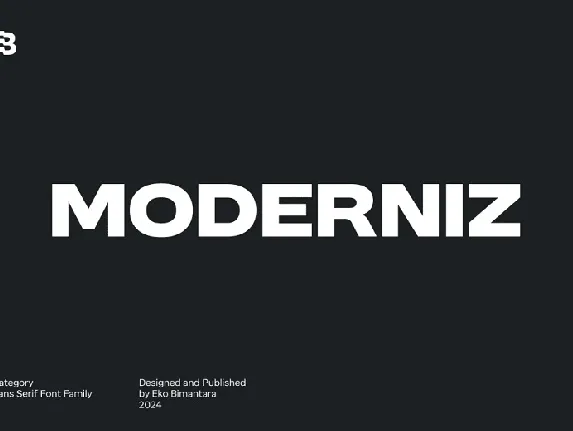 Moderniz font