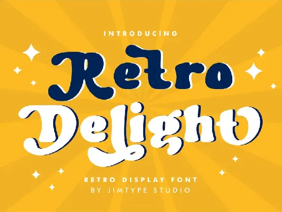 Retro Delight DEMO font