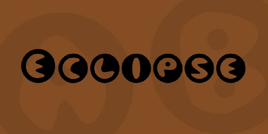 Eclipse font