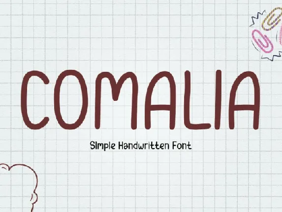 Comalia Display font