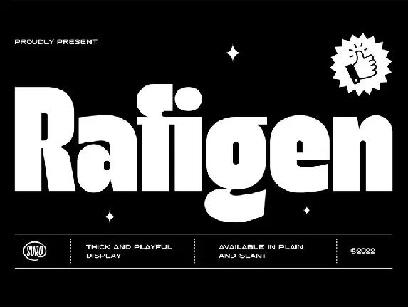 Rafigen font