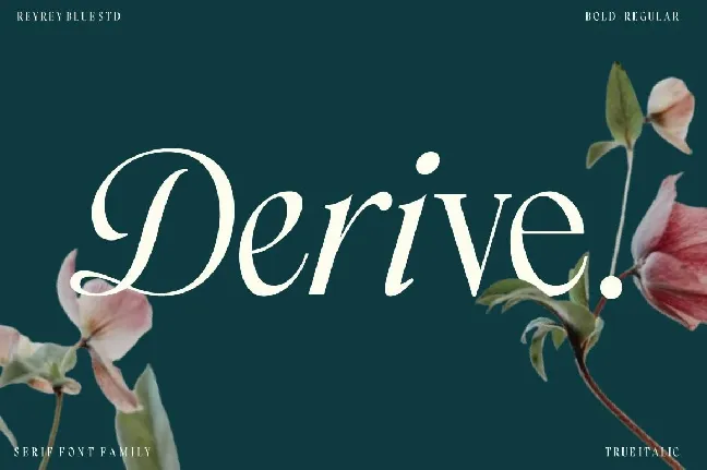 Derive font