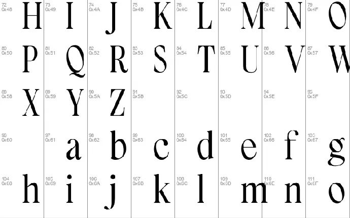 Derive font