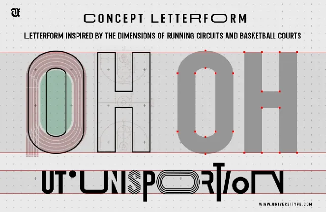 UT Unisportion Demo font