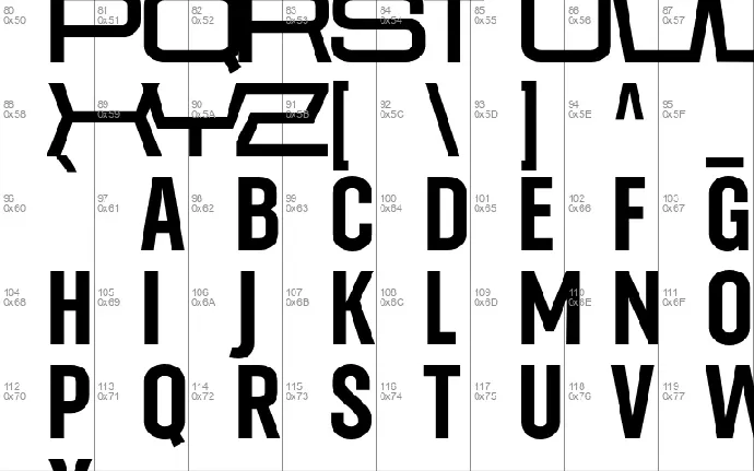 UT Unisportion Demo font