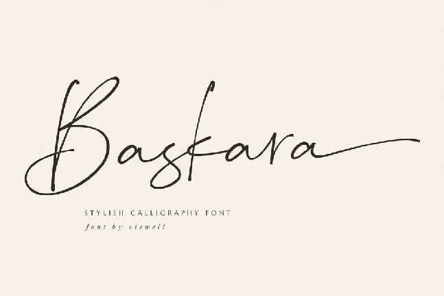 Baskara font