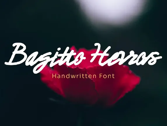 Bagitto Herros font