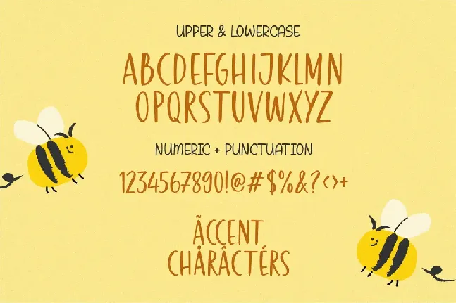 Honey Bread font