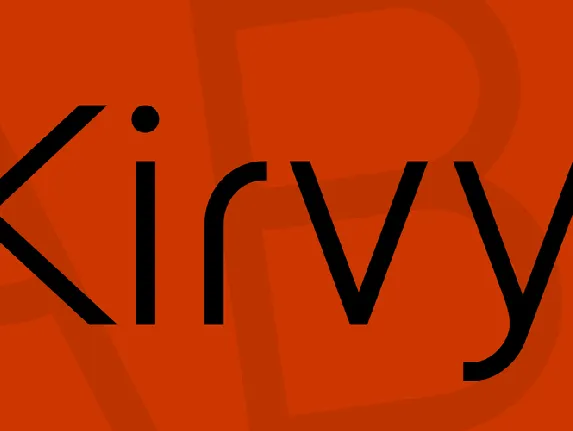 Kirvy font