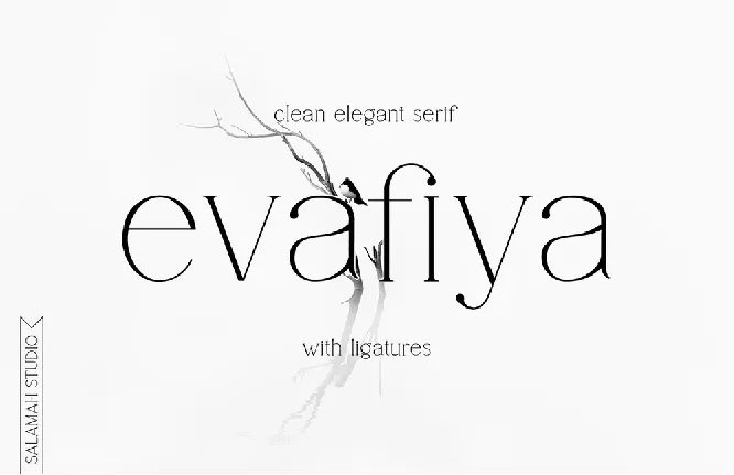 Evafiya font