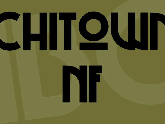 ChiTown NF font