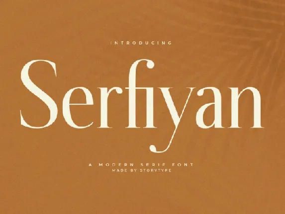 Serfiyan font