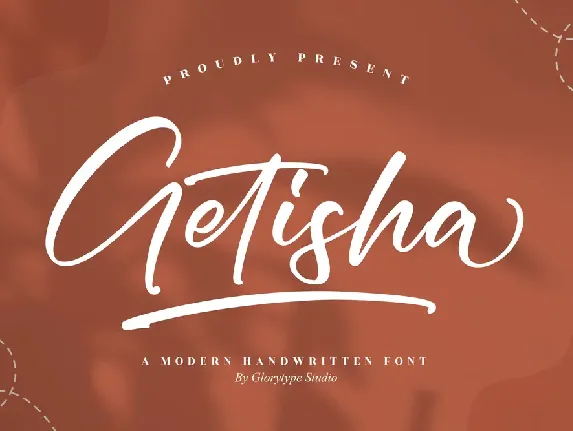 Getisha font