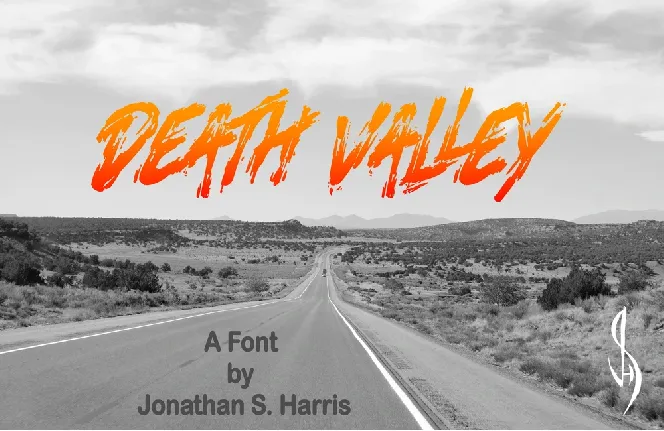 Death Valley Free Download font