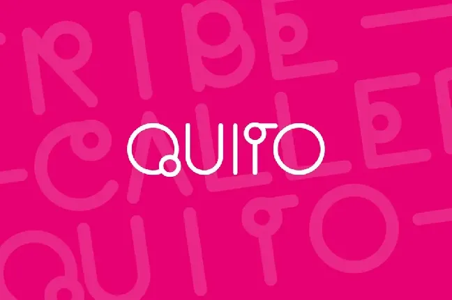 QUITO font