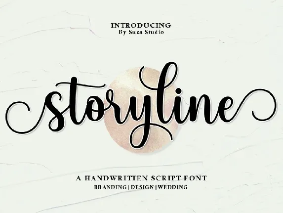 Story Line font