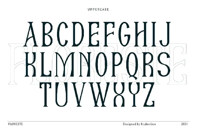 Floreste font