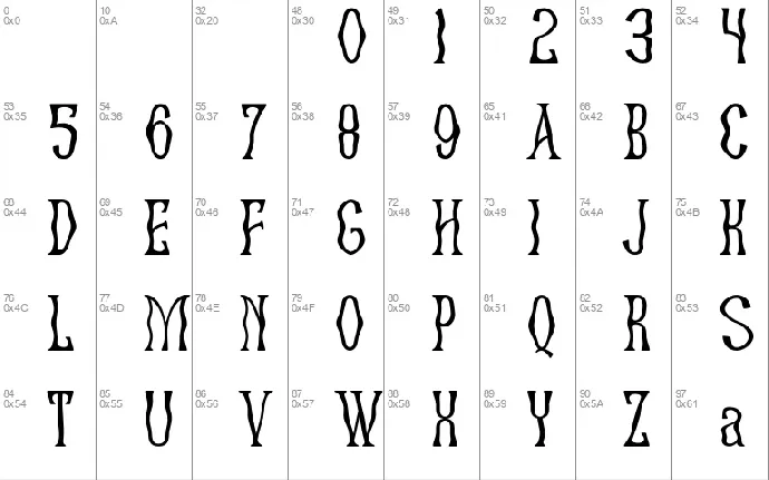 Floreste font