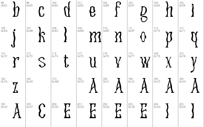 Floreste font