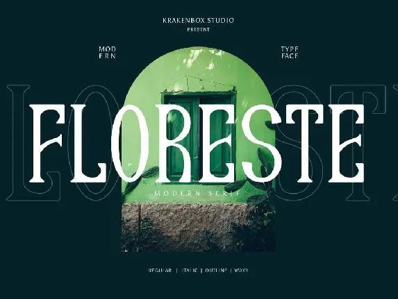 Floreste font