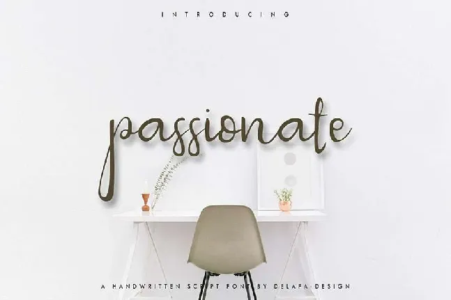 Passionate Script Free font