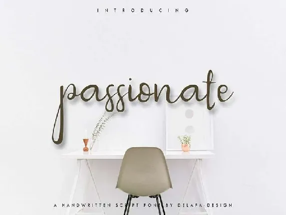 Passionate Script Free font