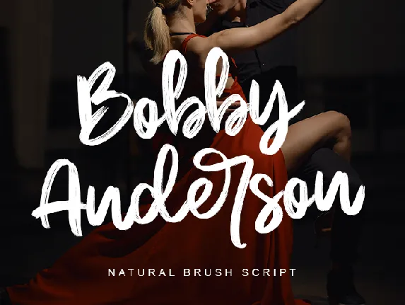 Bobby Anderson - Personal Use font