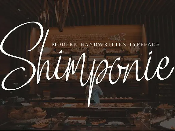 Shimponie font