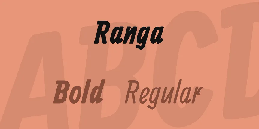 Ranga font