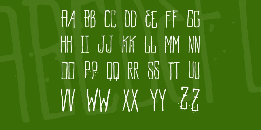 Vtks MockUp font