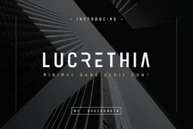 Lucrethia Sans Serif font