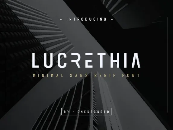 Lucrethia Sans Serif font