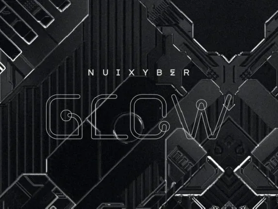 Nuixyber Glow font