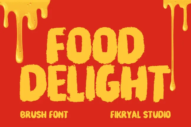 Food Delight font