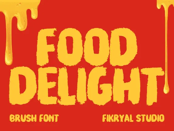 Food Delight font