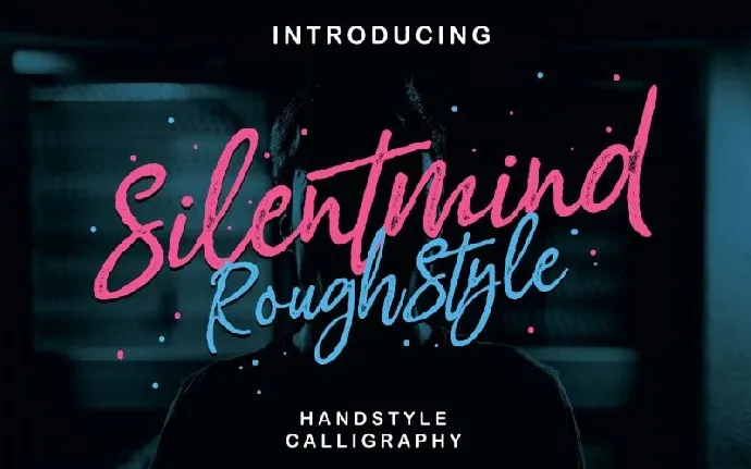 Silentmind Rough Typeface font