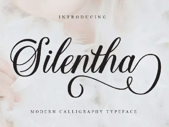 Silentha font