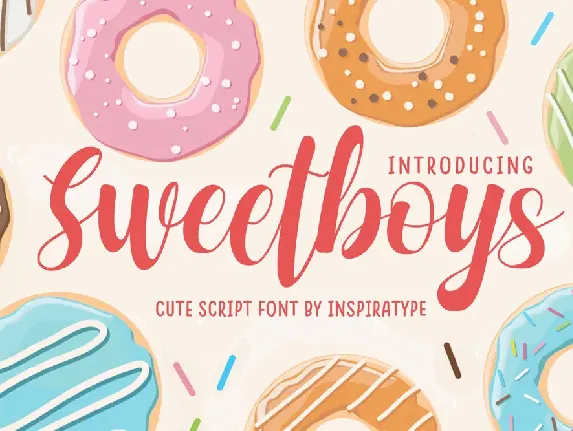 Sweetboys FREE font