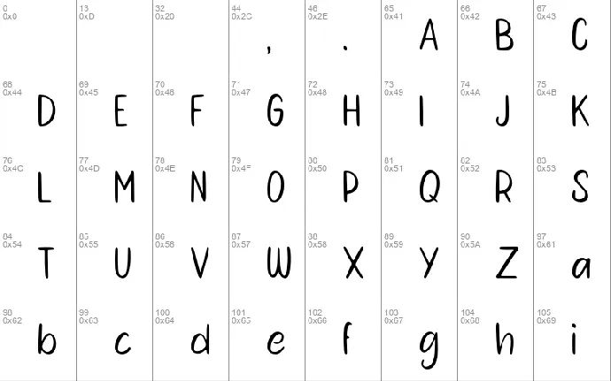 Mambu Langu font