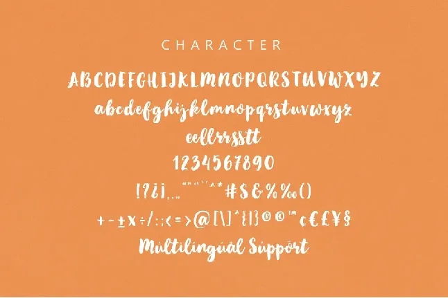 Mellany Script font