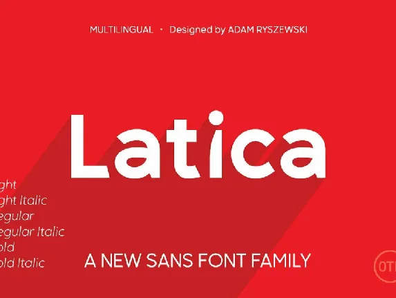 Latica Family font