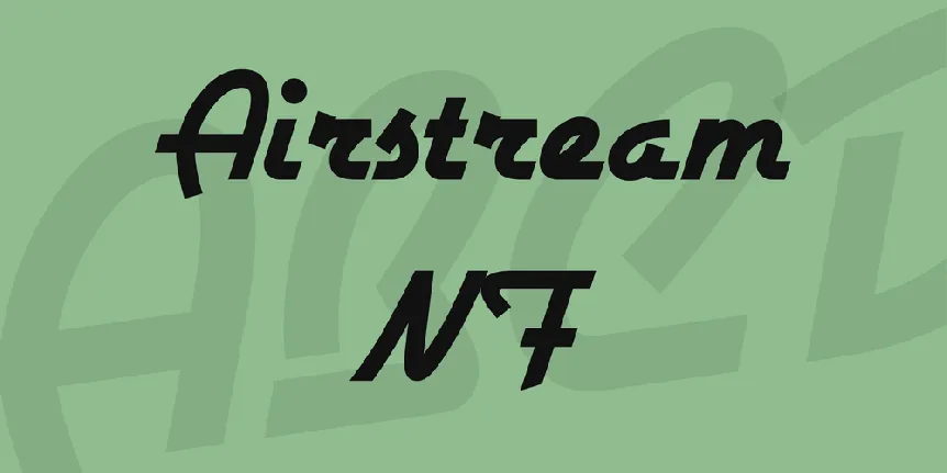 Airstream NF font