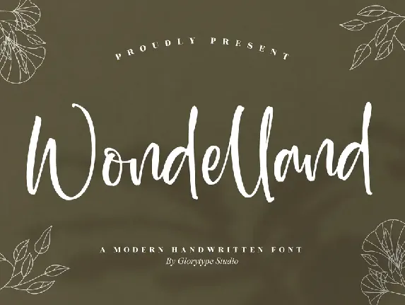 Wondelland font