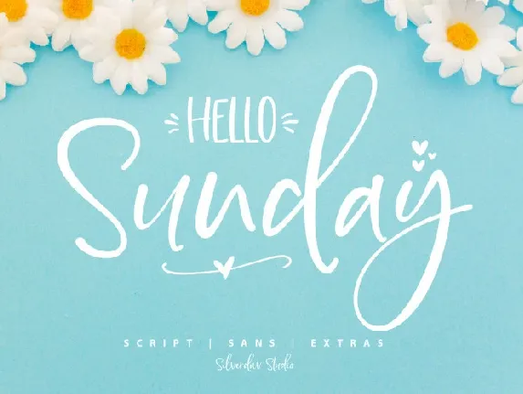 Hello Sunday Duo font