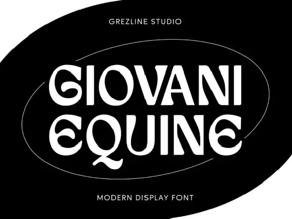 Giovani Equine font